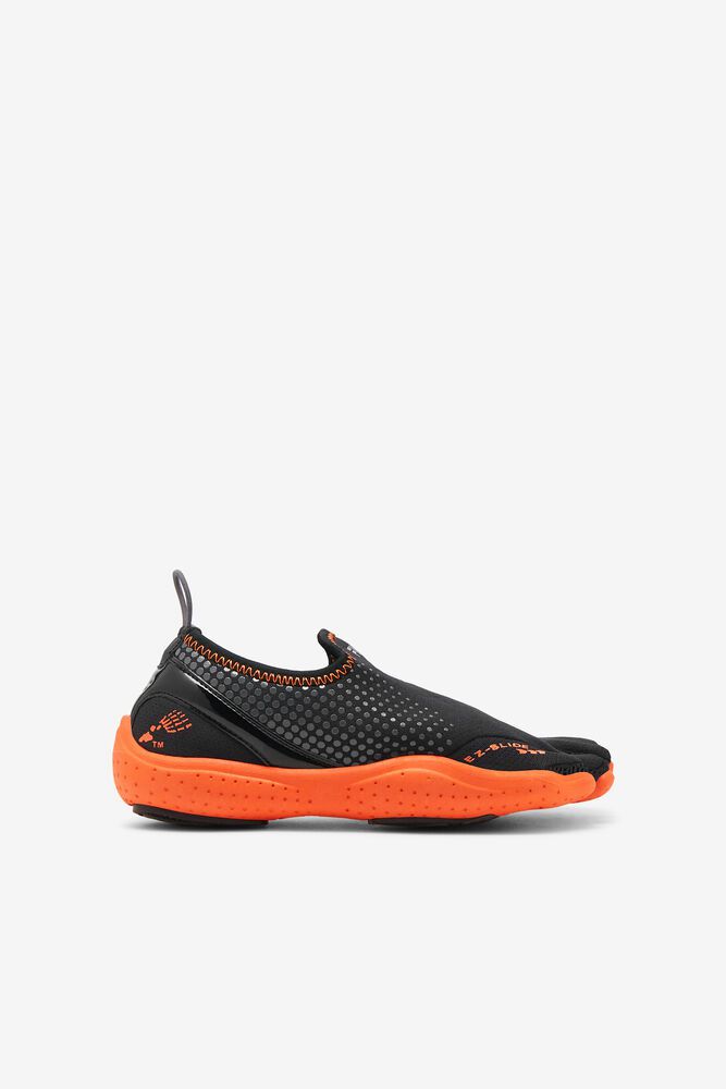 Fila Sneakers Børn Sort/Orange Skele-Toes Emergence YHN-574398